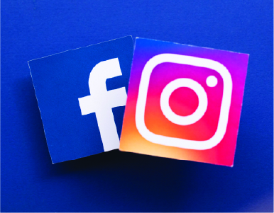 Facebook and Instagram ad design for social media campaigns