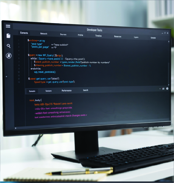 Custom web development for scalable and responsive websites
